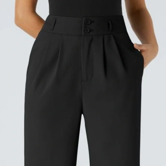 Elegant Black Women's Pants - Picture 10 of 12